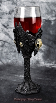 Hexenshop Dark Phönix Black Raven Rabenritualglas